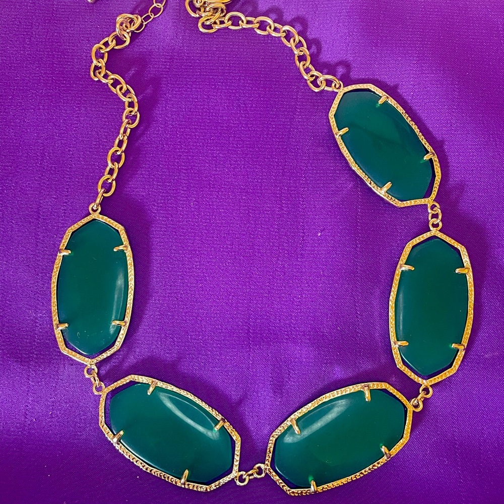 Kendra Scott Green Necklace
